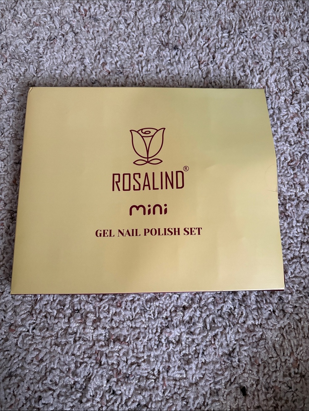 Rosalind 24pcs Mini Gel Nail Polish Set - Yellow, green, color-changing, pink